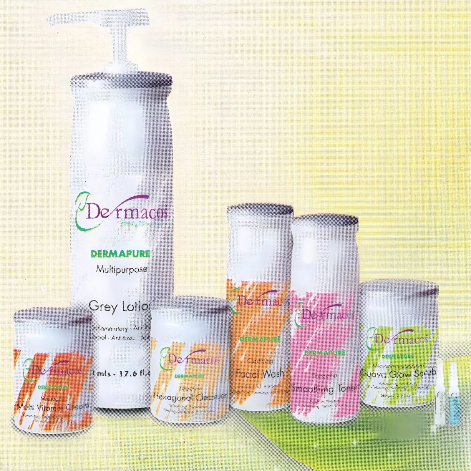 Dermacos Anti-Wrinkle Lifting Facial Kit (Pack of 8)