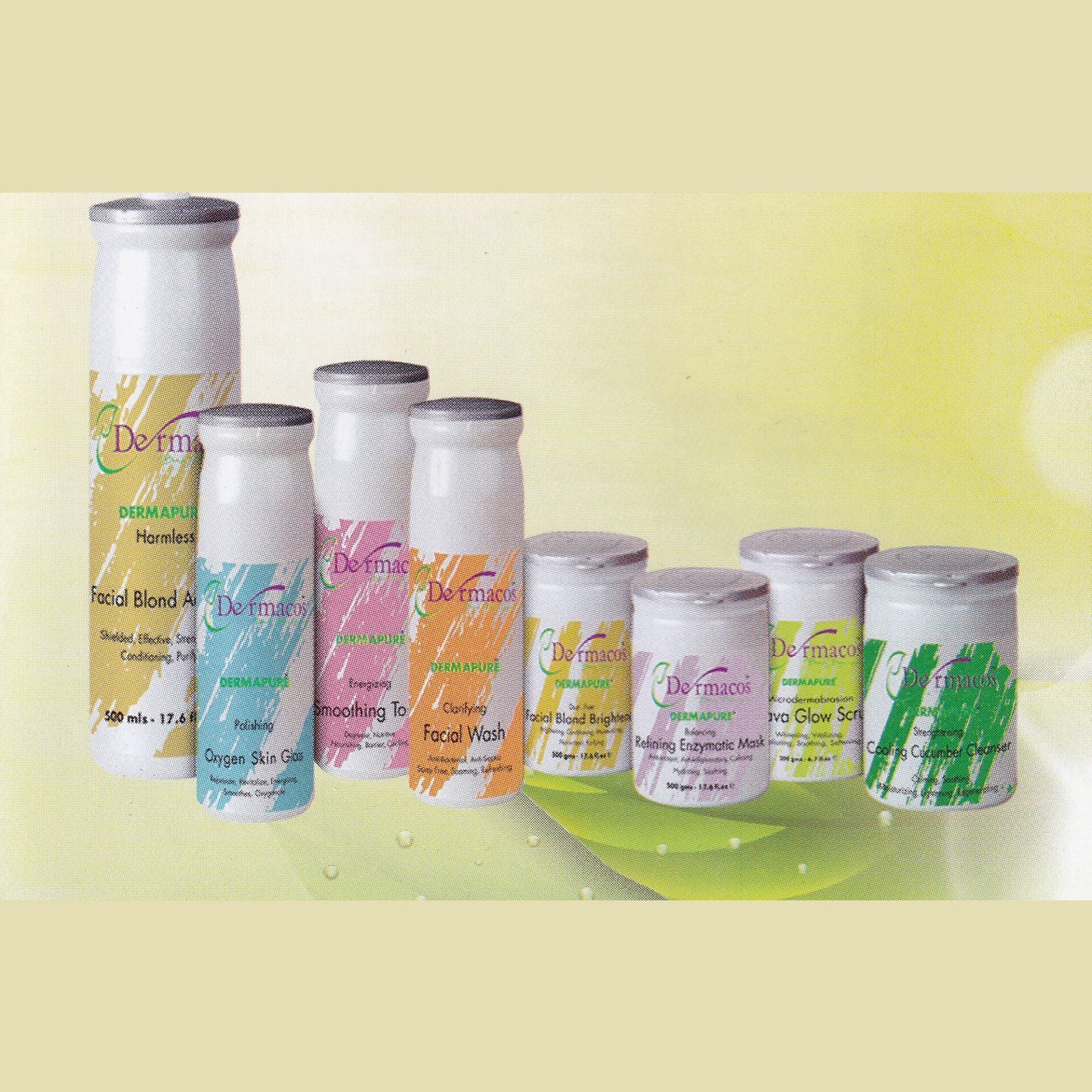 Dermacos Herbal Skin Polishing Kit (Pack of 8)