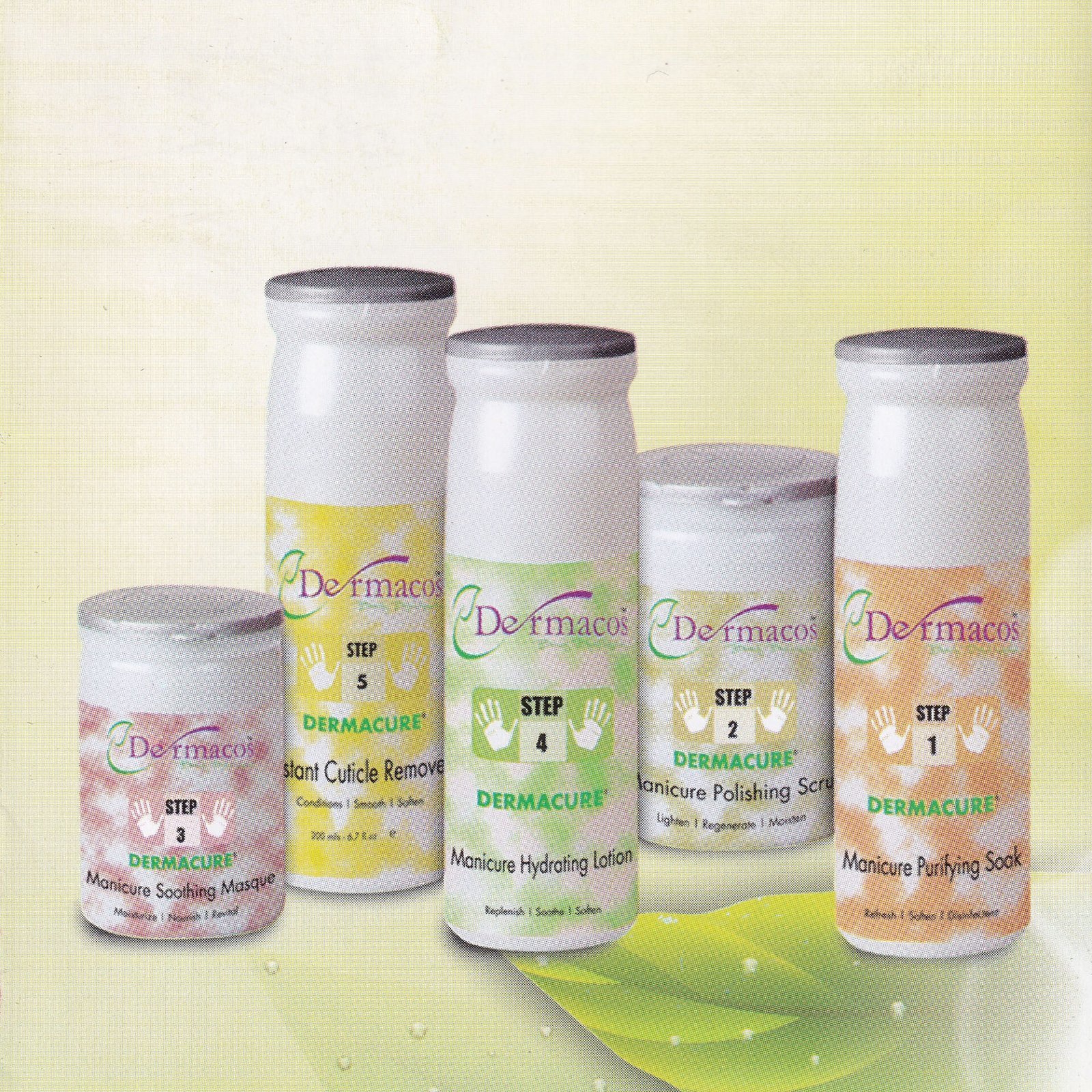 Dermacos Manicure Kit (200ml Each) Pack of 5