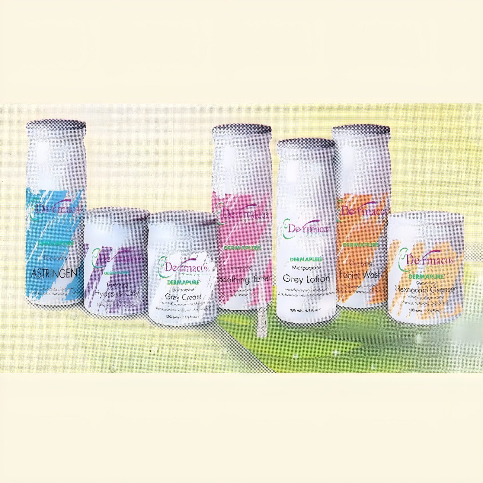 Dermacos Oily Acne Skin Facial Kit (Pack Of 8)