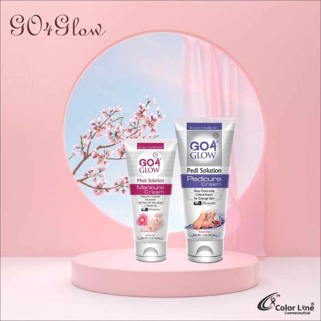 Go4Glow Manicure Cream & Pedicure Cream (Pack of 2)