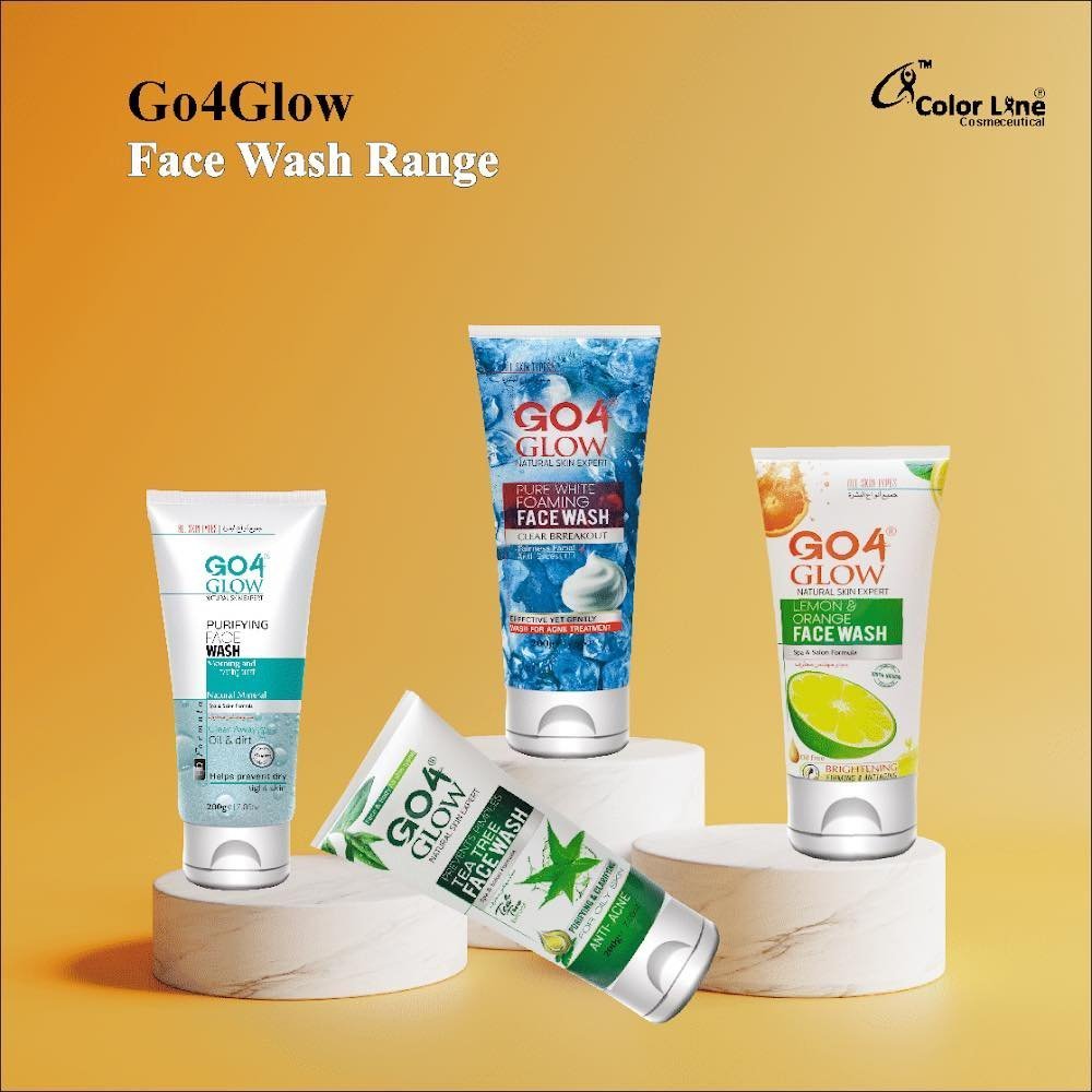 Go4Glow Face Washes Range (Pack of 4)