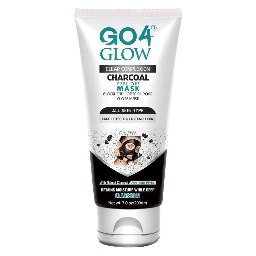 Go4Glow Charcoal Peel-Off Mask (200gm)