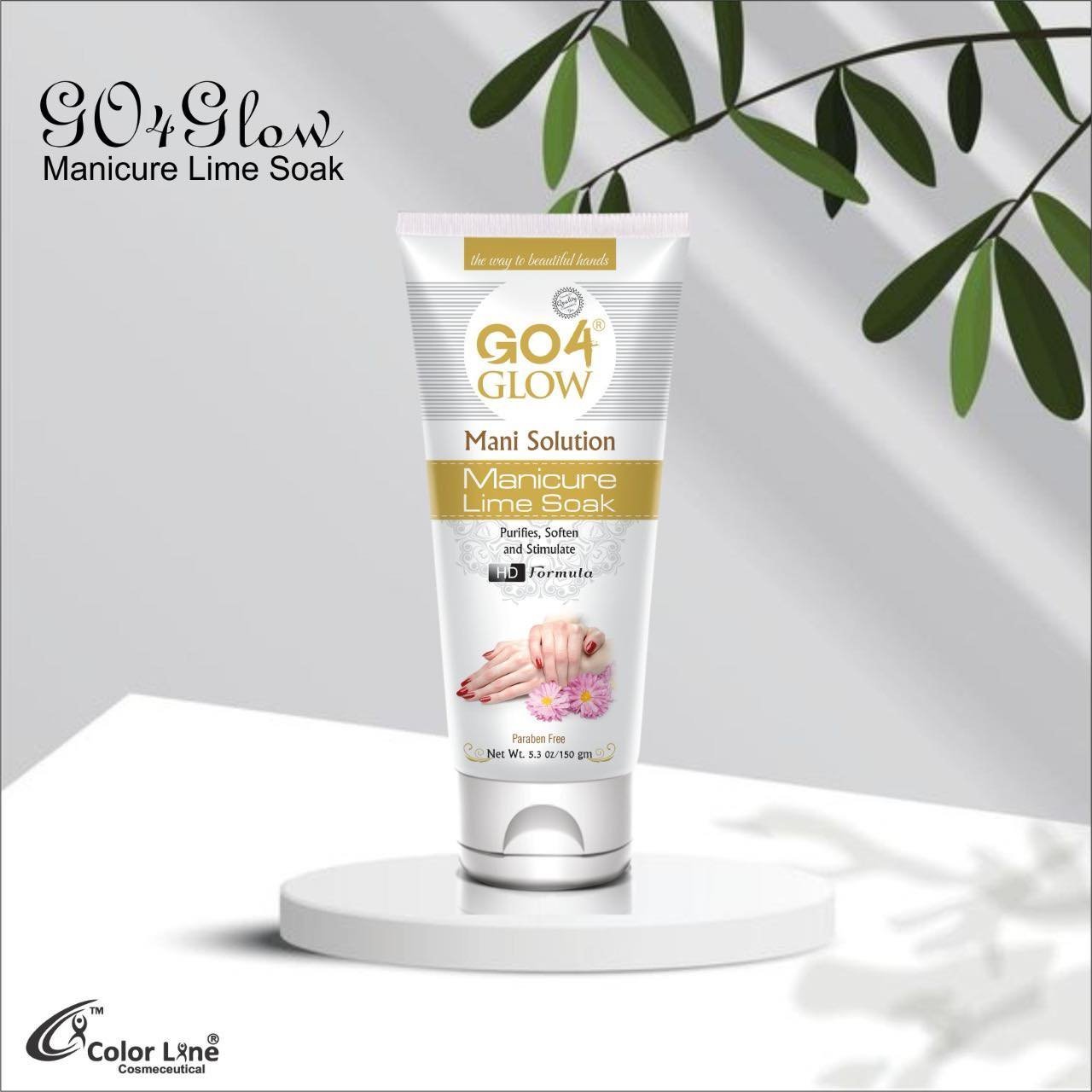 Go4Glow Mani Solution Manicure Lime Soak (150gm)