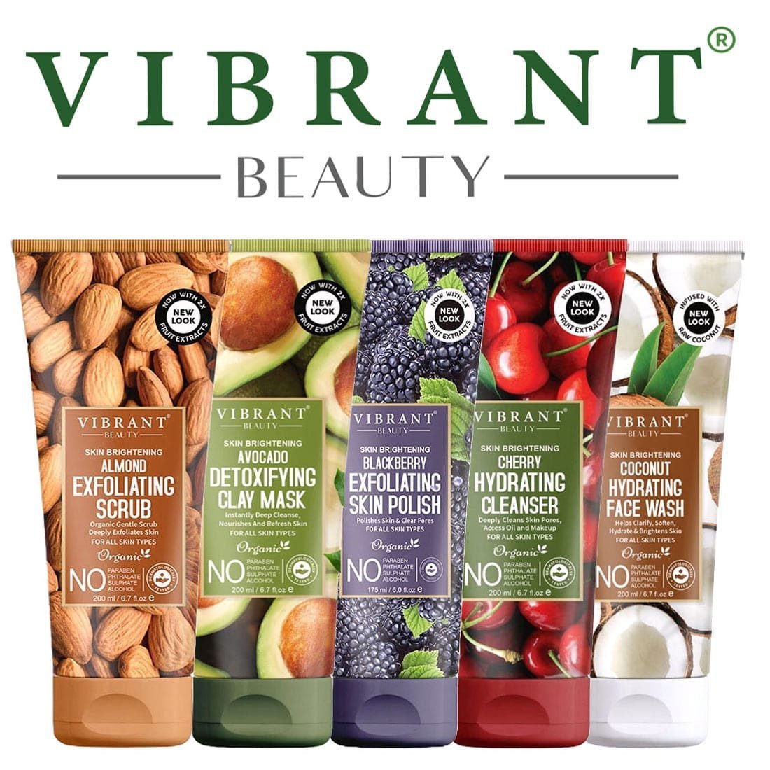 Vibrant Beauty Ultimate Fruity Facial Kit (Pack of 5)