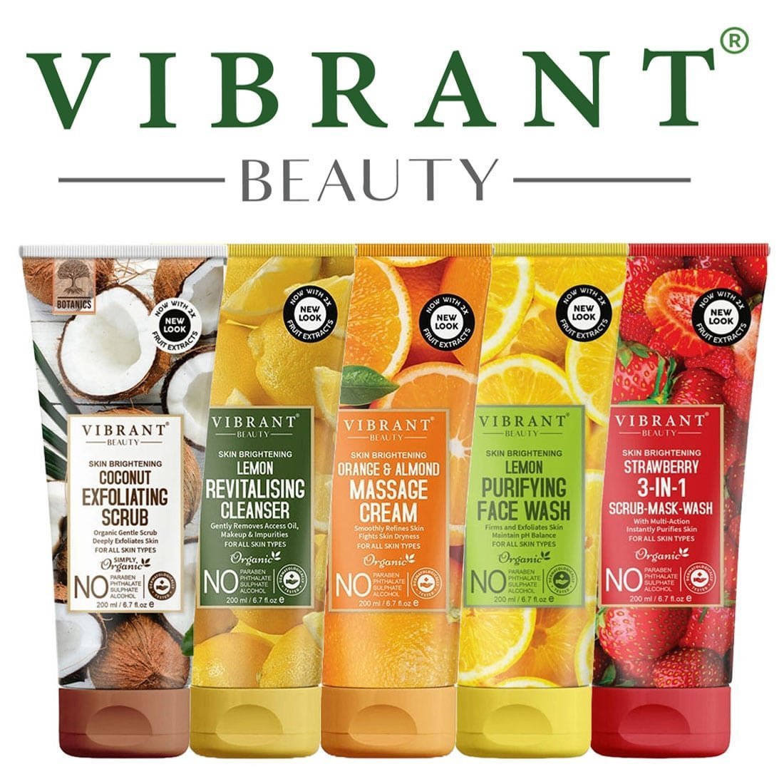 Vibrant Beauty Premium Essentials Facial Kit (Pack of 5)