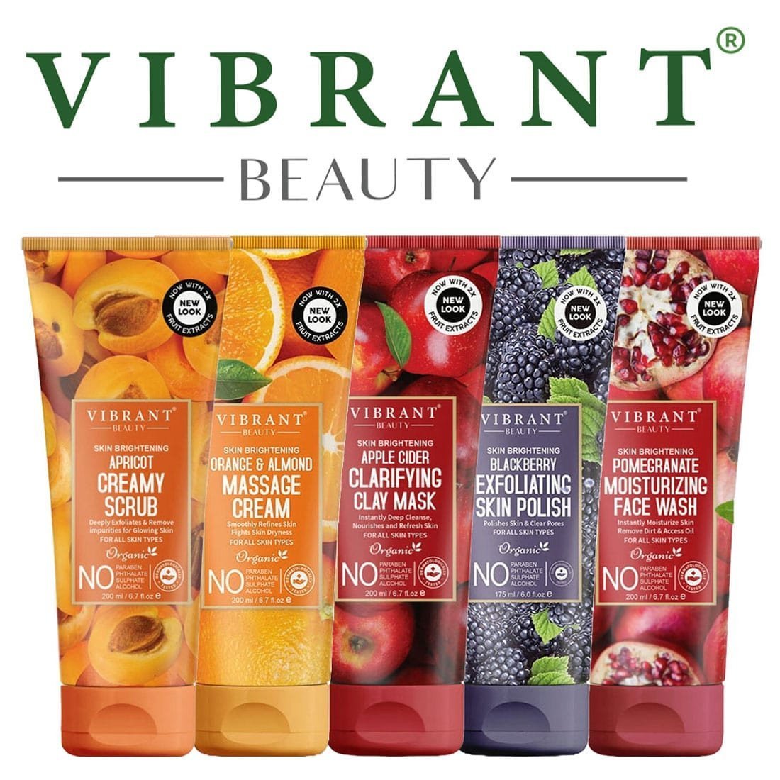 Vibrant Beauty Radiant Glow Facial Kit (Pack of 5)