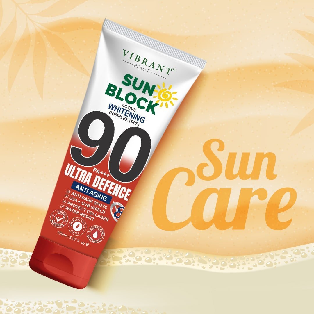 Vibrant Beauty Sunblock SPF90+ Ultra Defense (150ml)