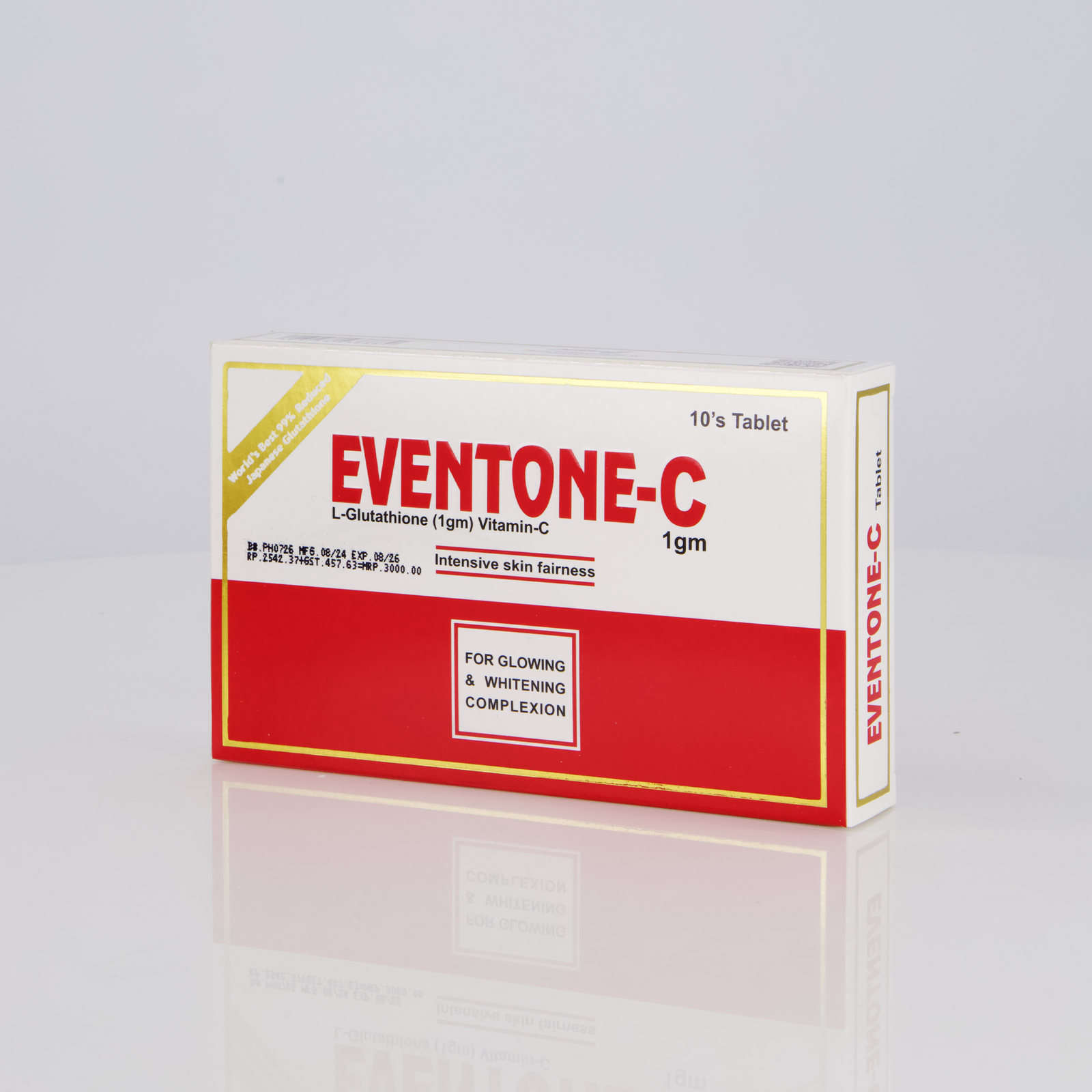 Pharma Health Eventone C Tablets (Body Whitening &  Minimizes Fine Lines, Wrinkles, And Pores)