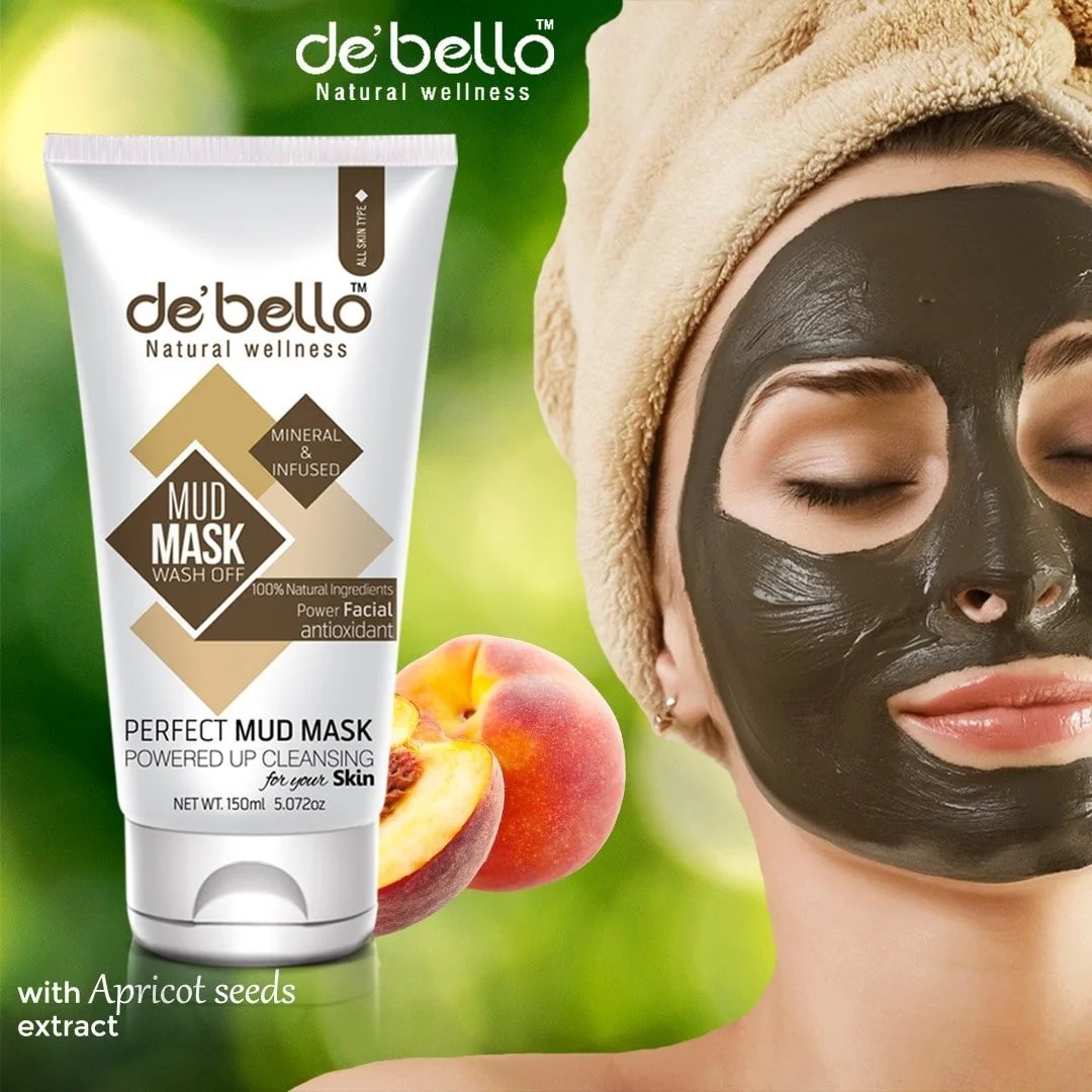 Debello Mud Mask Wash-Off (150ml)