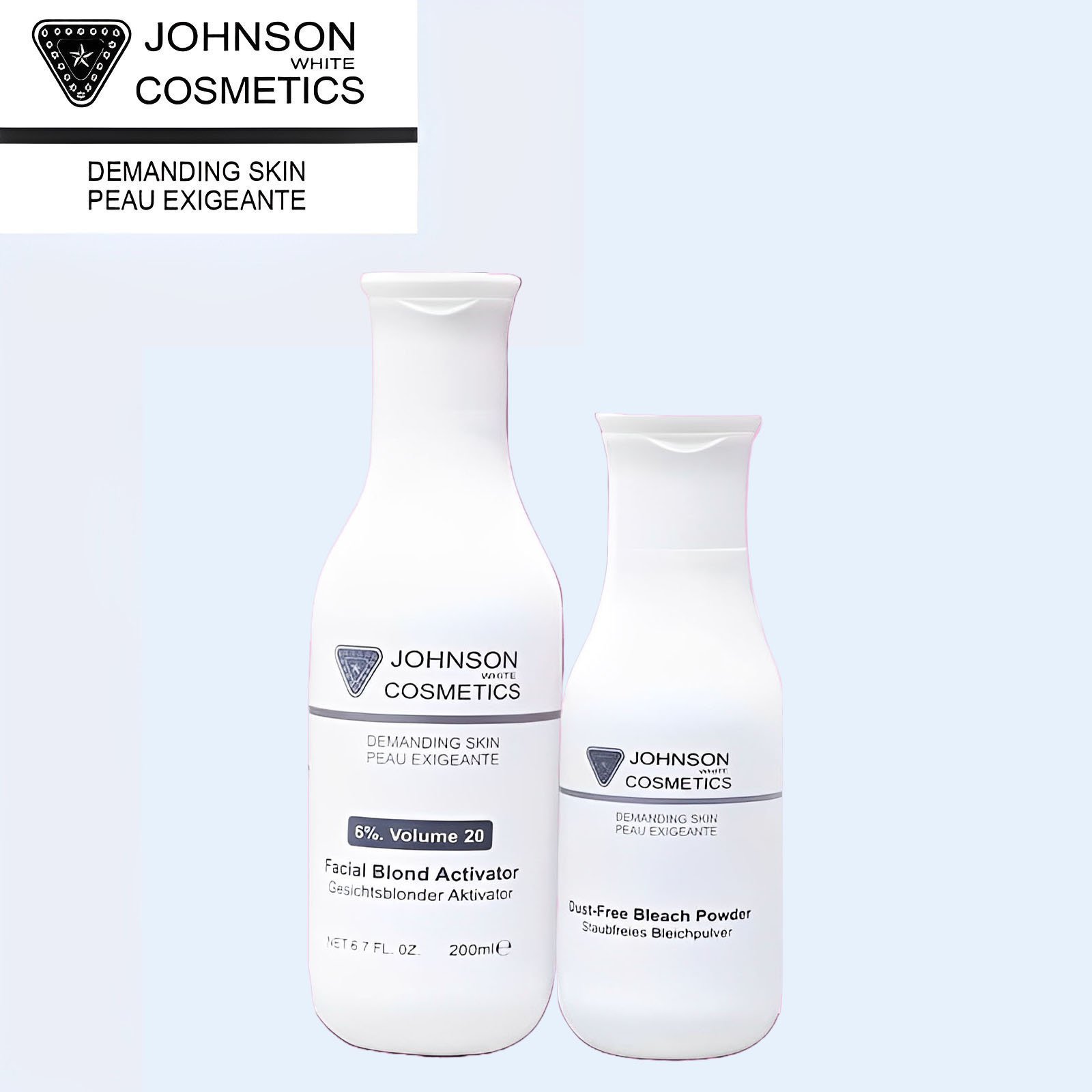 Johnson White Cosmetics Skin Polish Kit (Volume + Bleach Powder)
