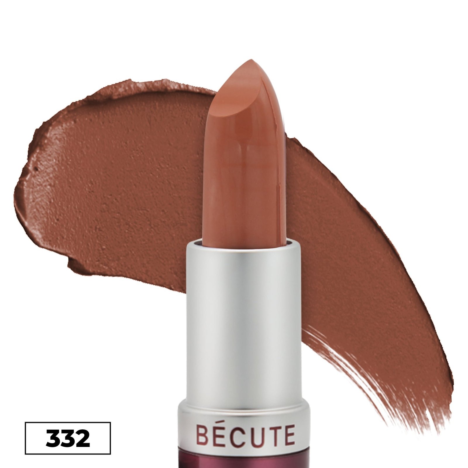 Becute Cosmetics New Mahroon Lipstick #332