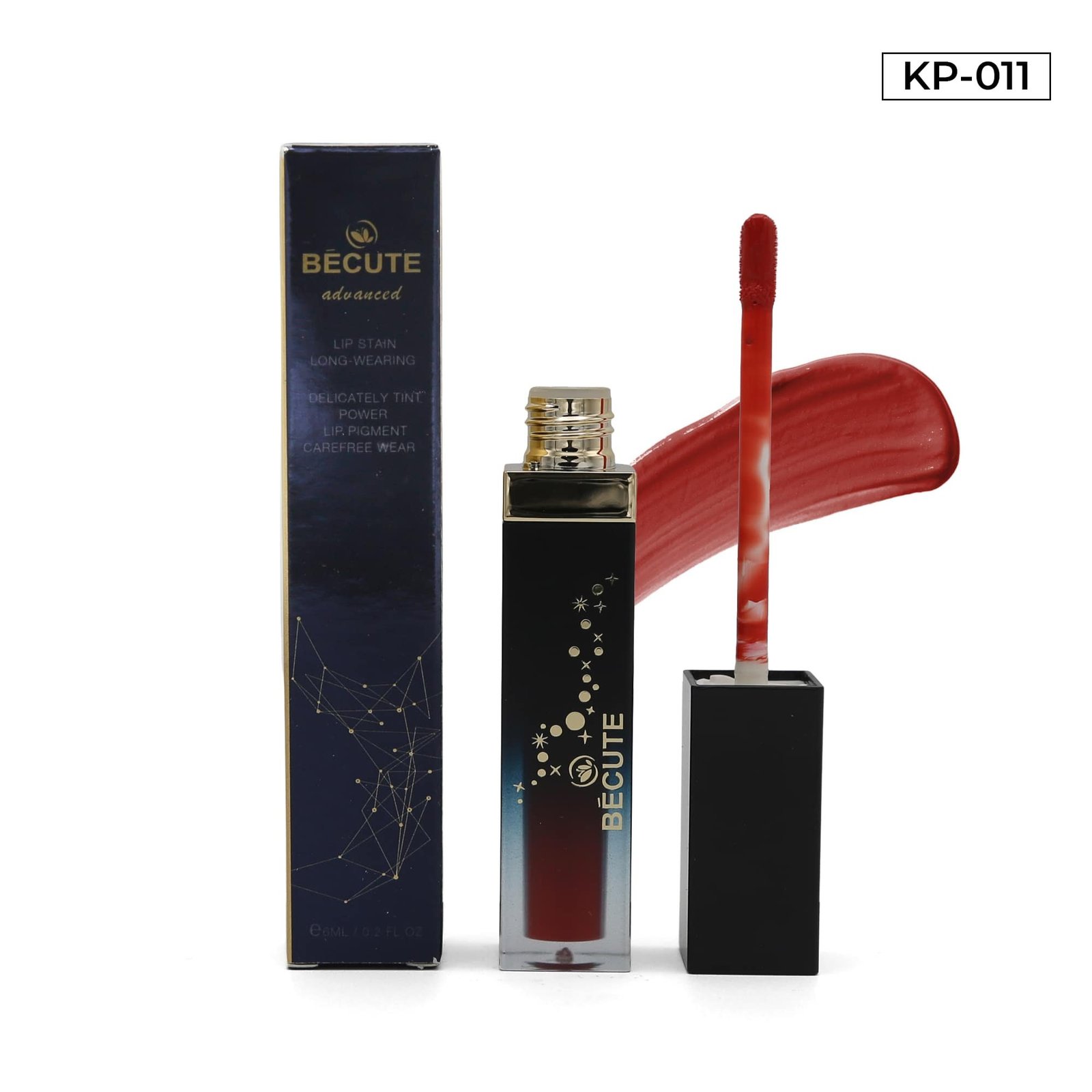 Becute Cosmetics Lip Stain Long Wearing Lip Gloss #KP-011