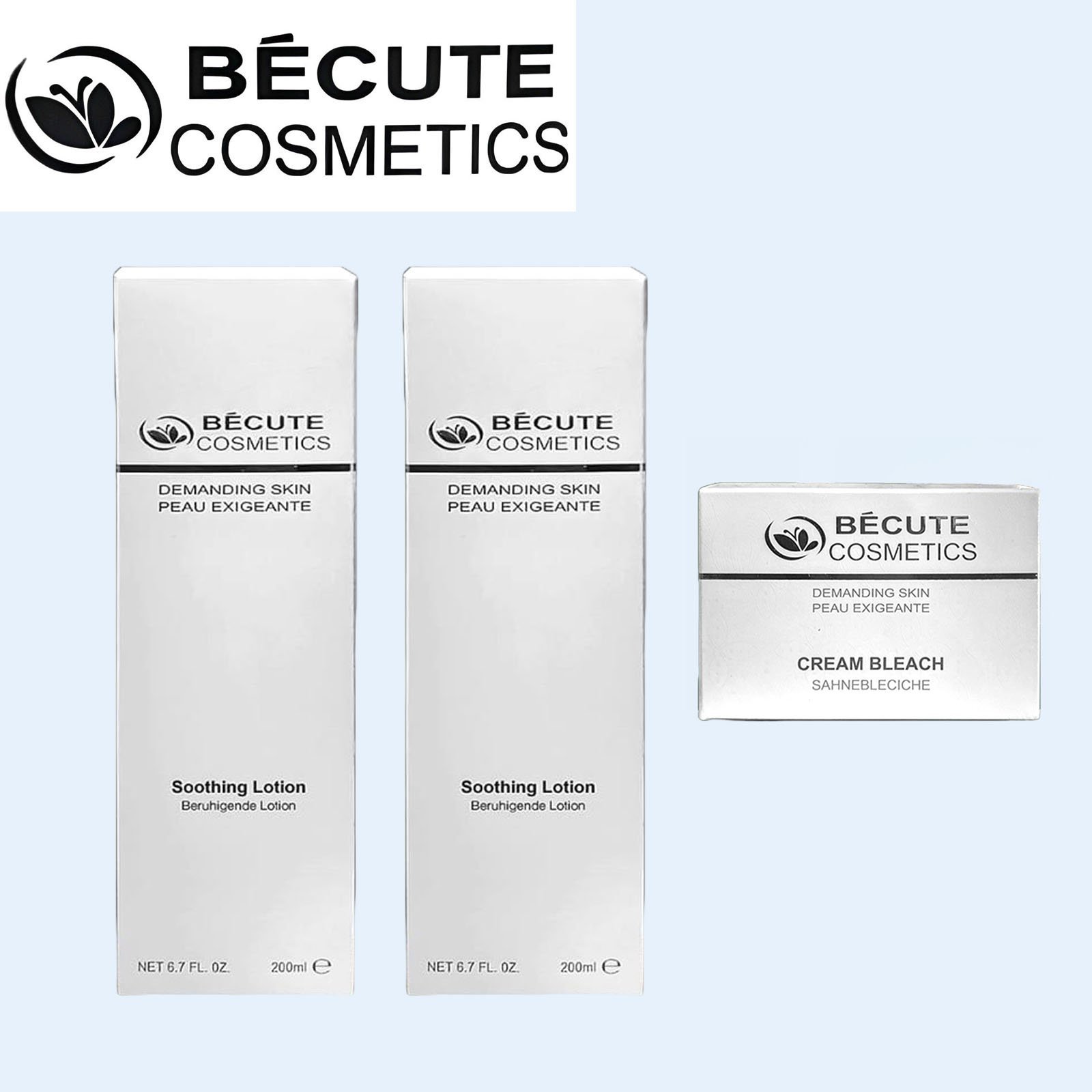 BUY 2 Becute Cosmetics Soothing Lotion (200ml) + FREE Bleach Cream (28gm)