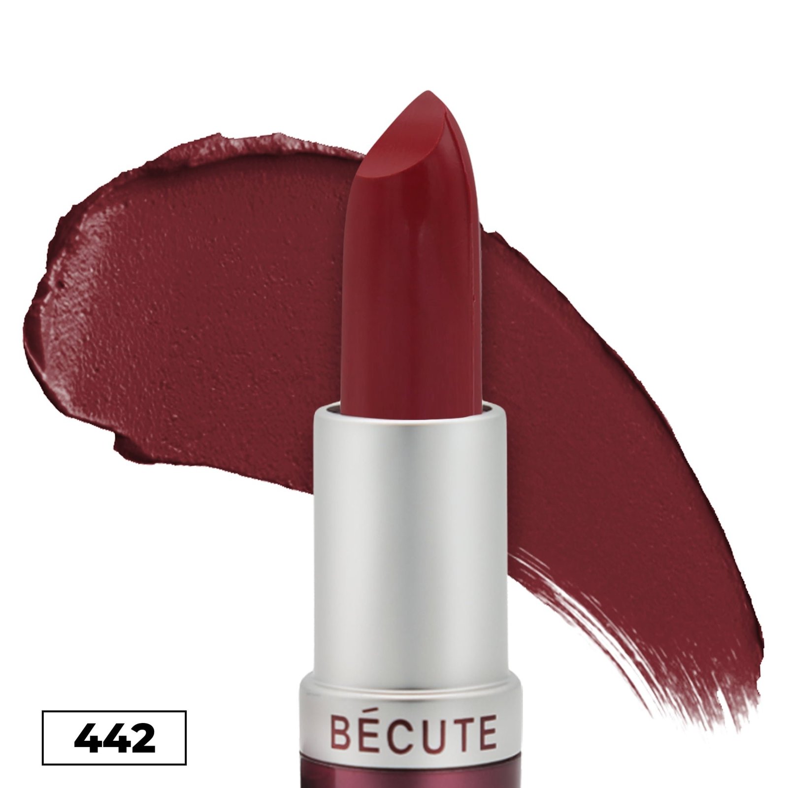 Becute Cosmetics New Mahroon Lipstick #442