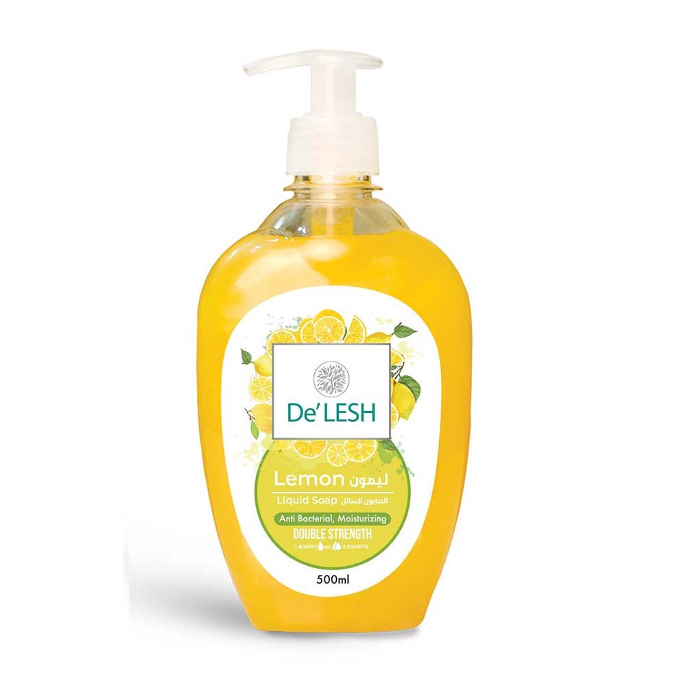 Delesh Liquid Soap Lemon (500ml)