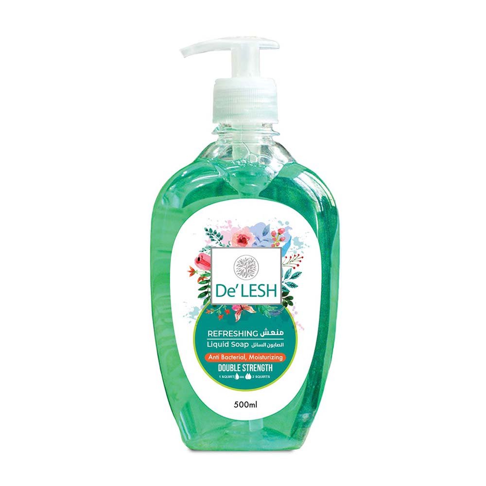 Delesh Liquid Soap Refreshing (500ml)