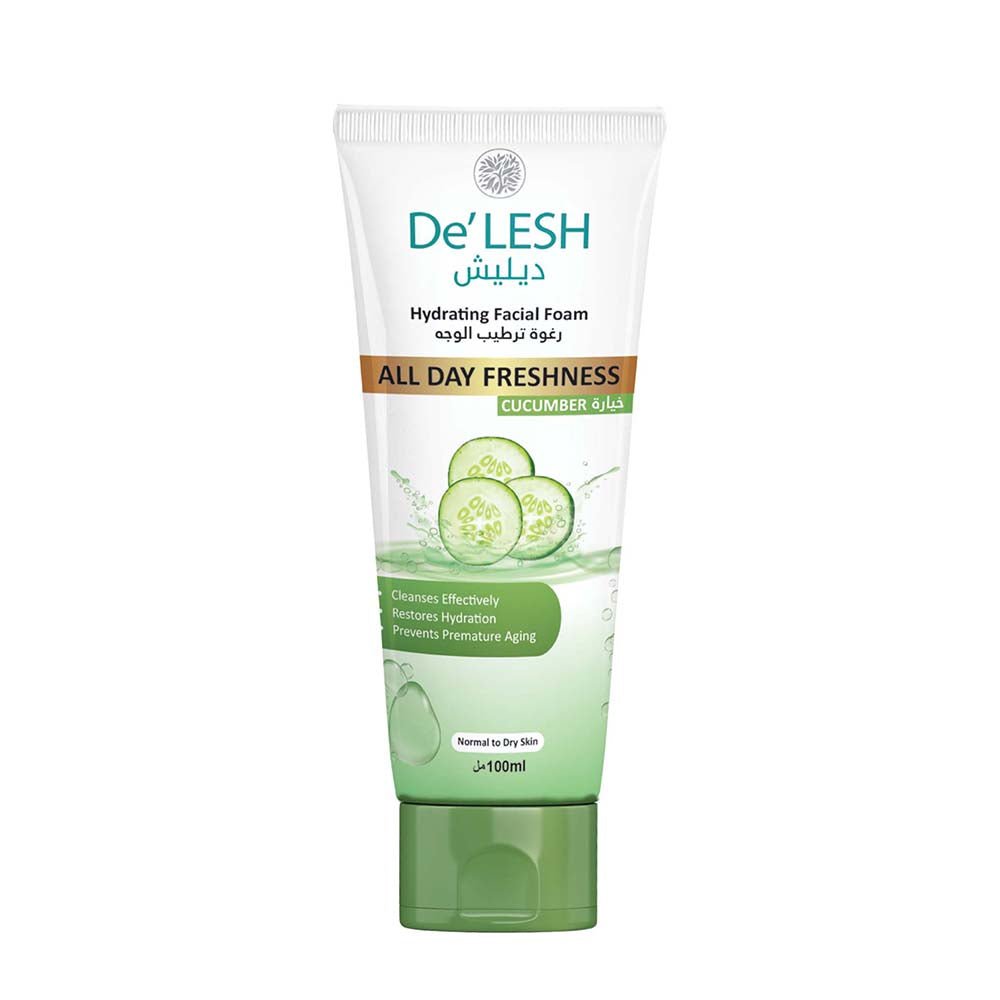 Delesh Face Wash Cucumber (100ml)