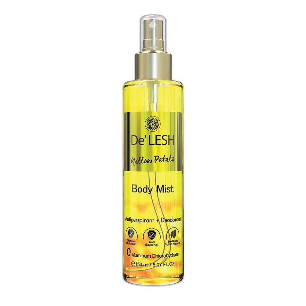 Delesh Body Mist Yellow Petals Fragrance (150ml)