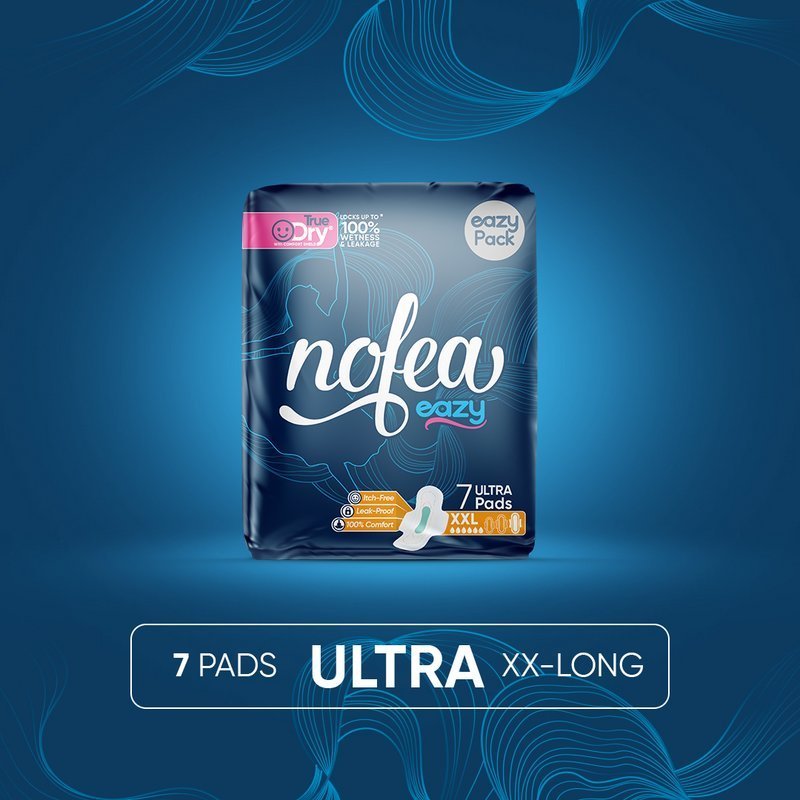 Nofea Eazy Napkin Sanitary Pad Ultra XXL 7 Pads