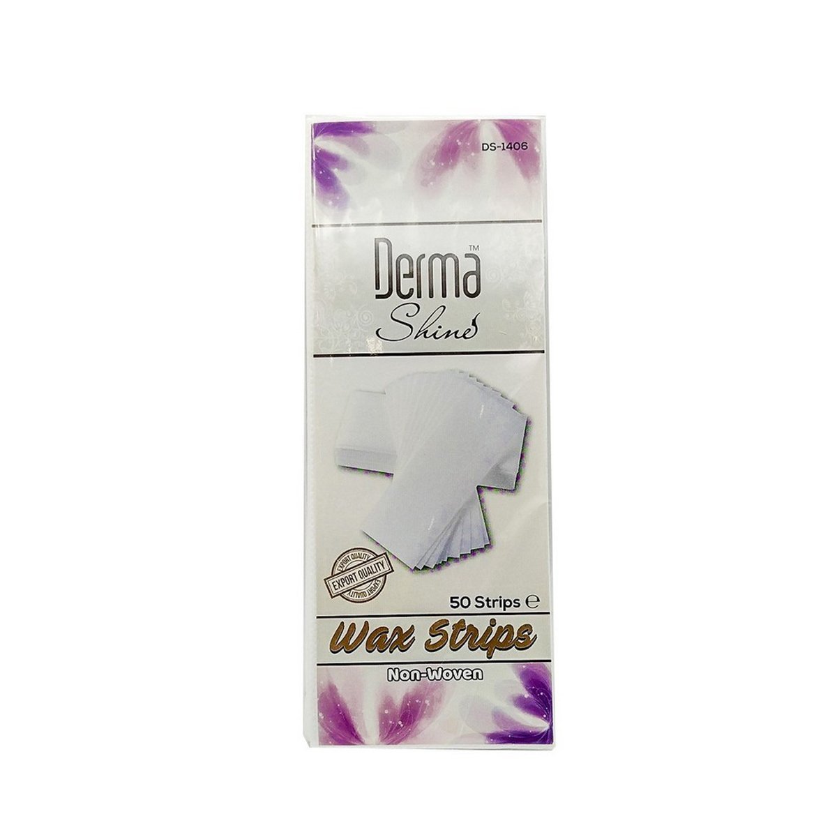 Derma Shine Wax Strips Non-Woven 50 Strips Pack