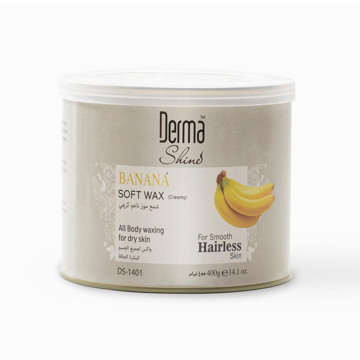 Derma Shine Banana Soft Wax (400gm)