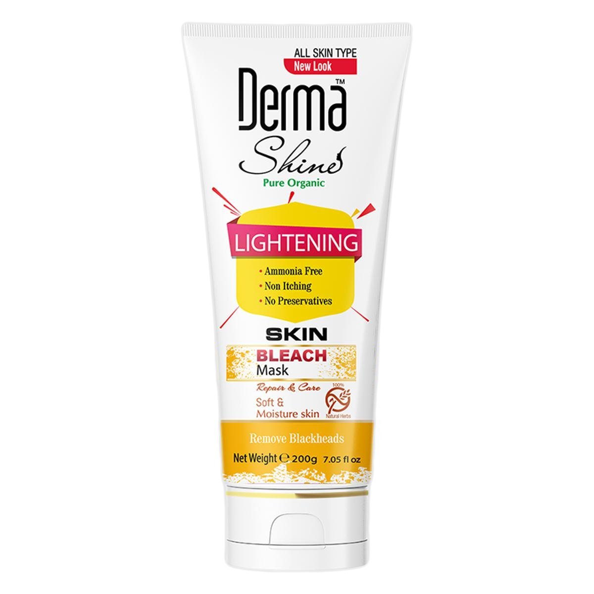 Derma Shine Face Bleach Mask