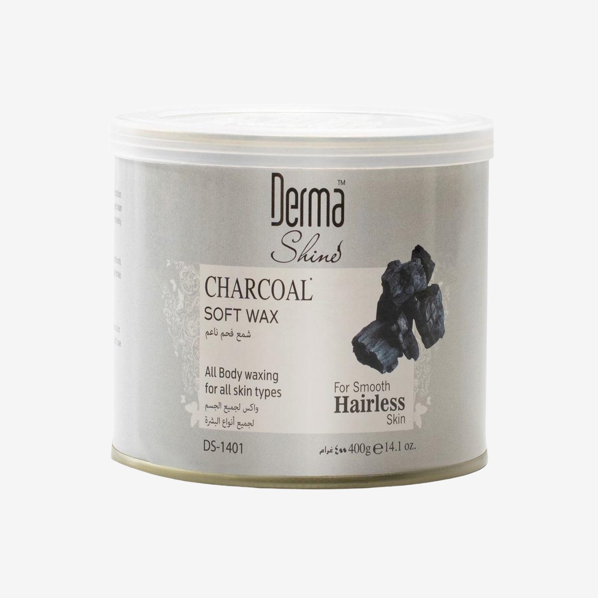 Derma Shine Charcoal Soft Wax (400gm)