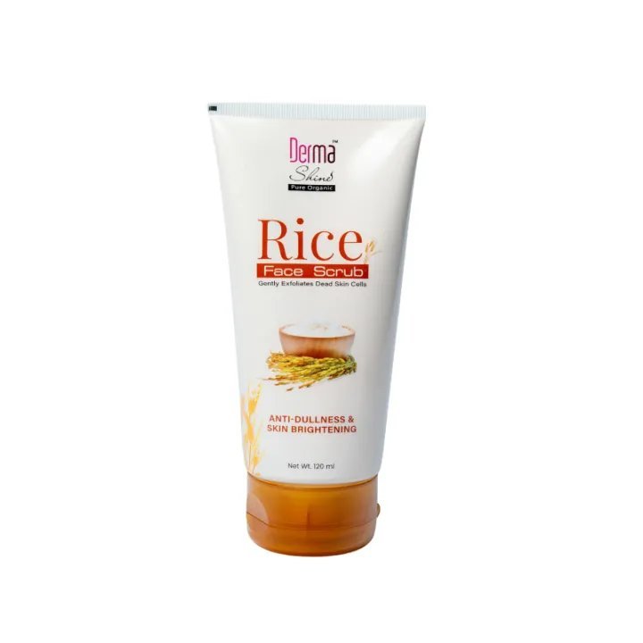 Derma Shine Rice Face Scrub (120ml)