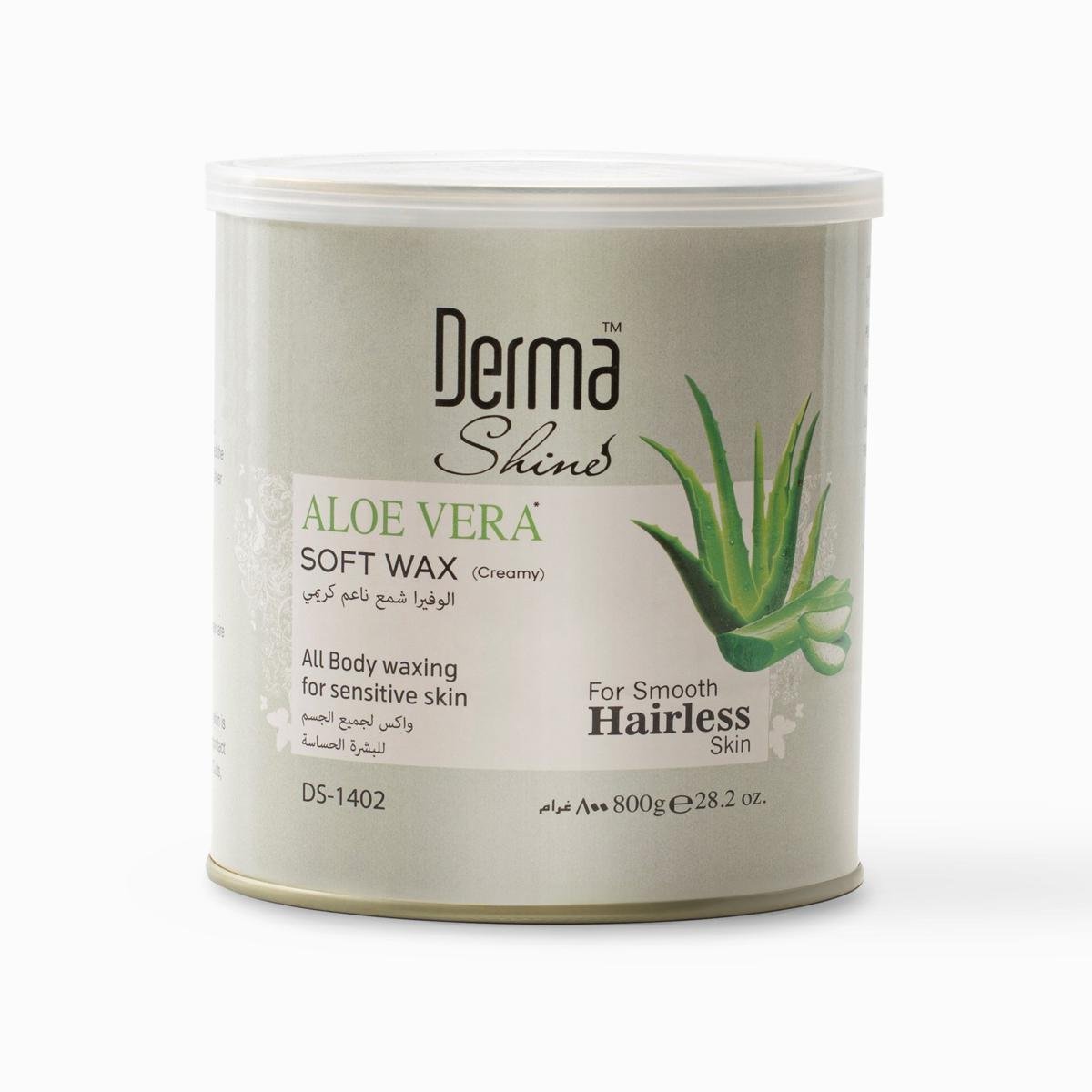 Derma Shine Aloe Vera Soft Wax (800gm)