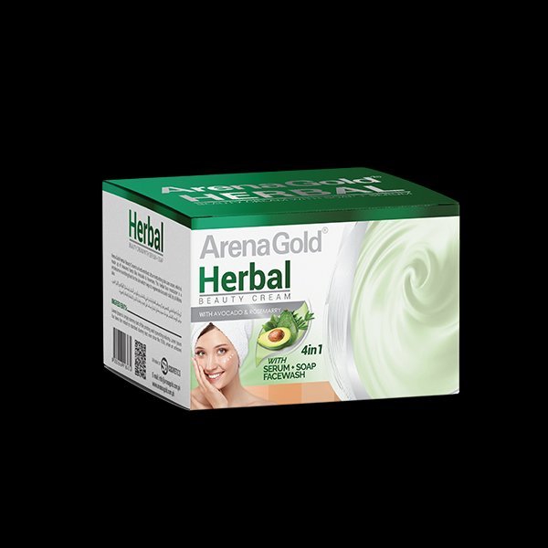 Arena Gold Herbal Beauty Cream 4in1 With Avocado & Rosemary Cream