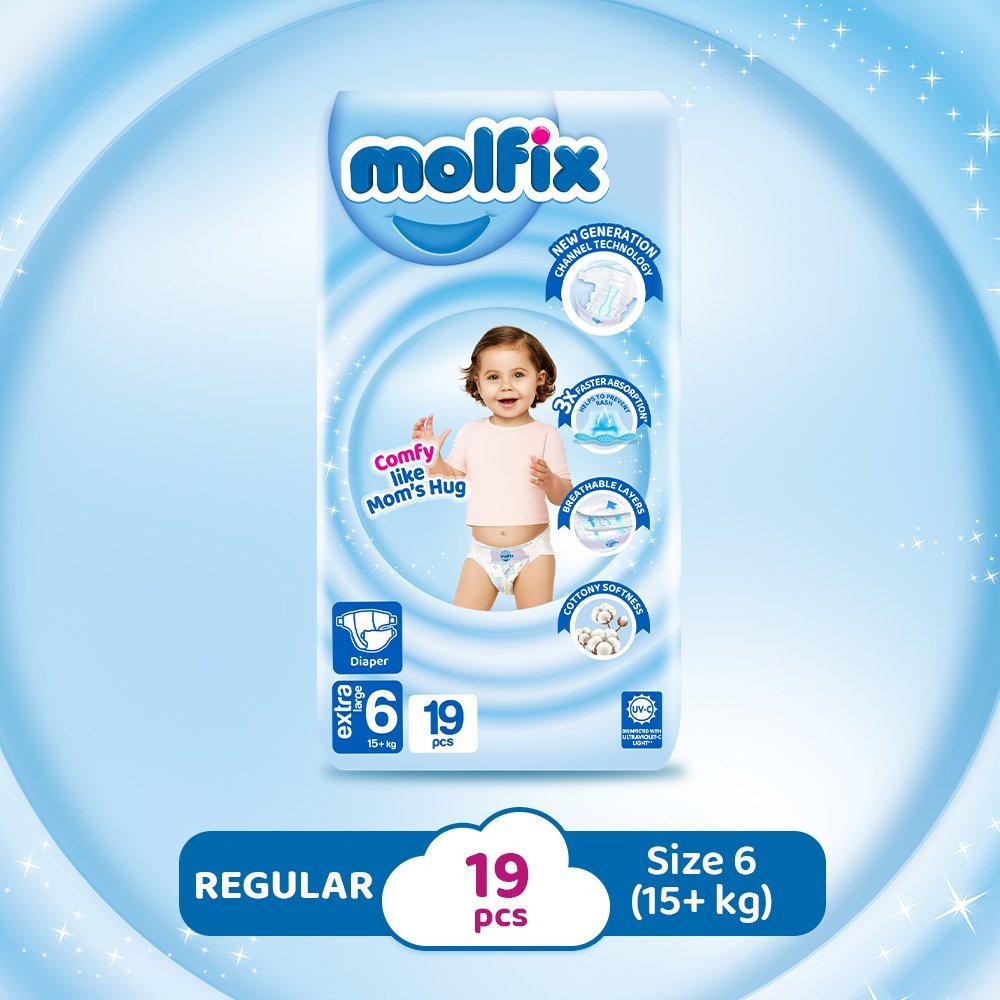 Molfix Cc Uv Extra Large (19 Pcs) Twin Pack