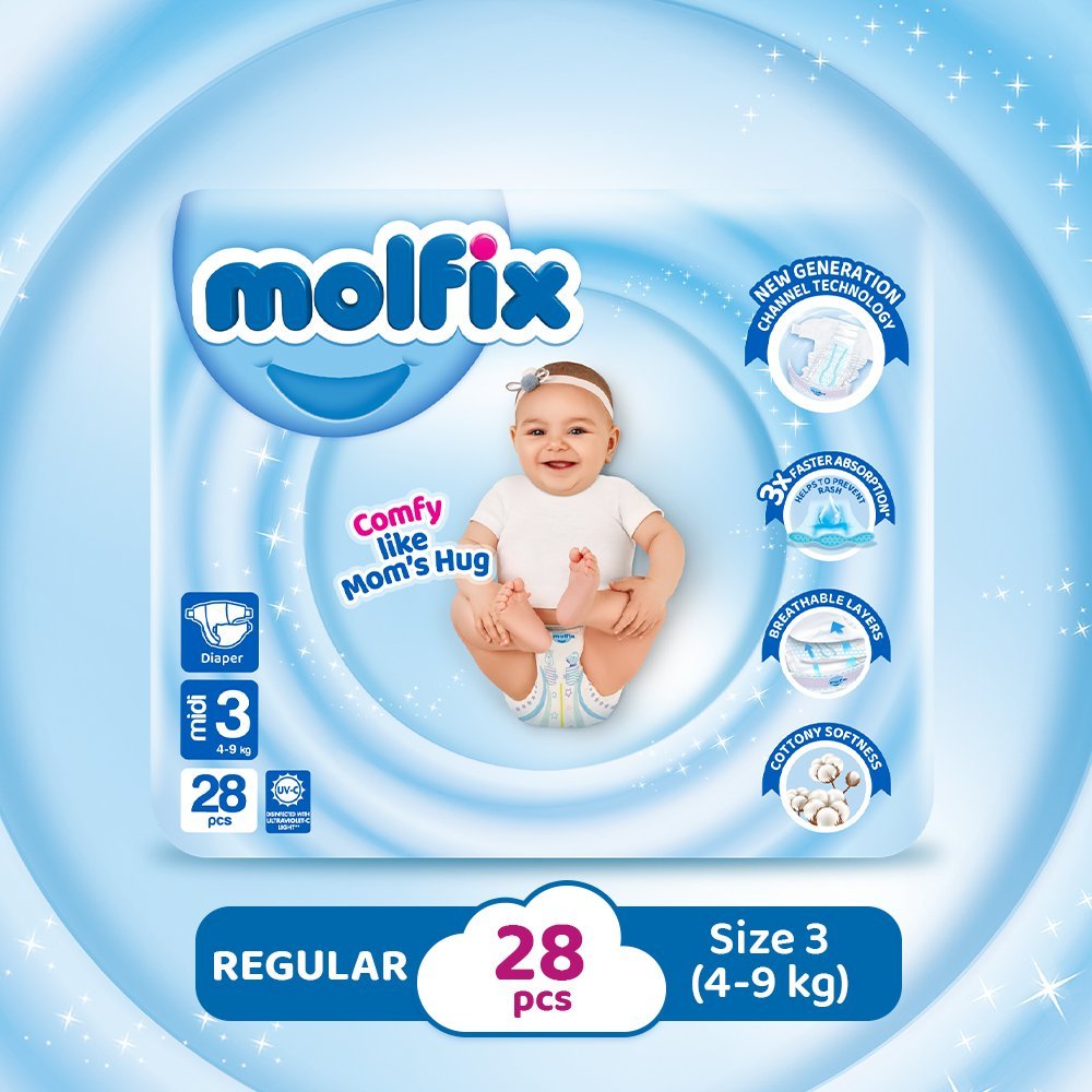 Molfix Cc Uv Midi (28 Pcs) Twin Pack