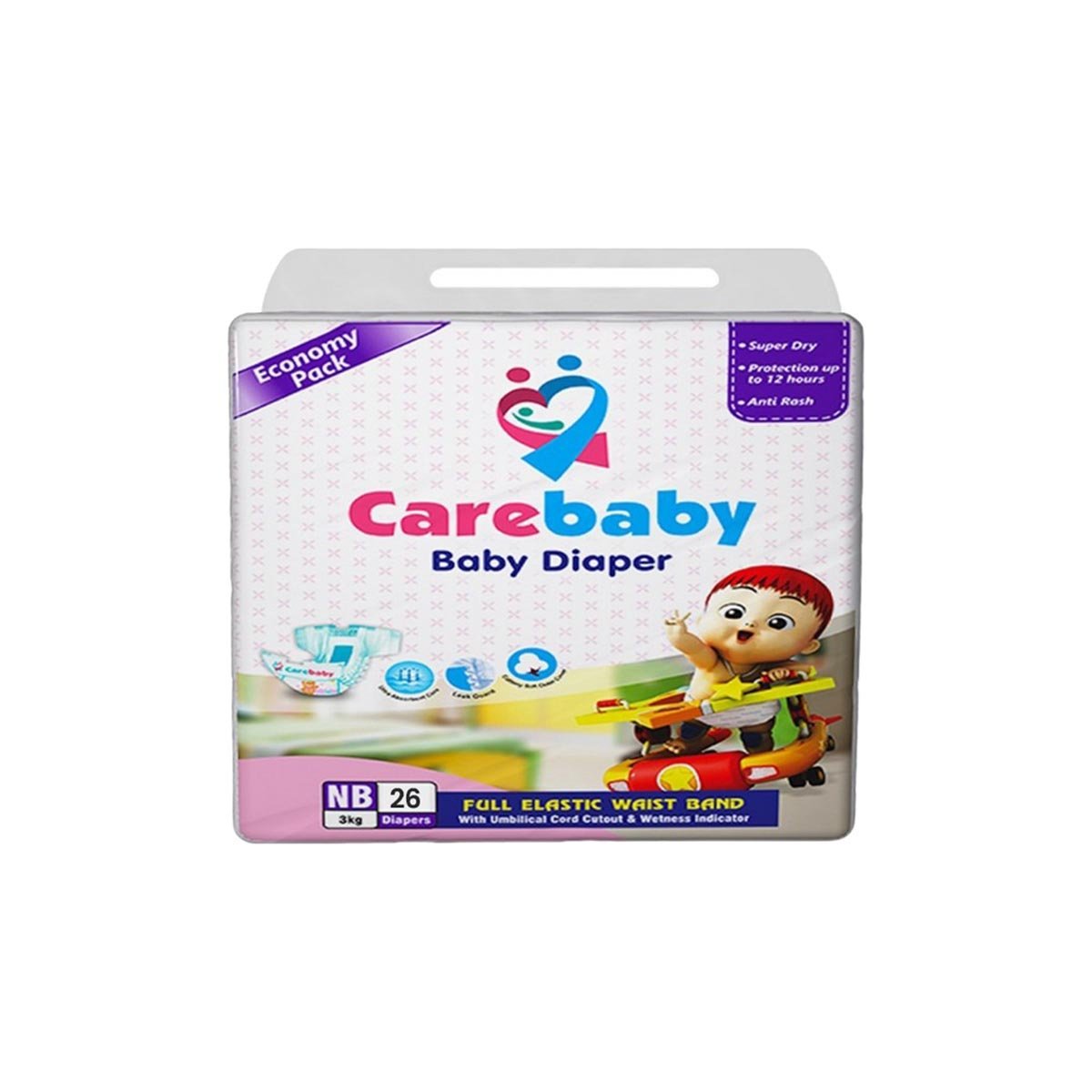 Carebaby Diaper Super Economy Pack New Born Size