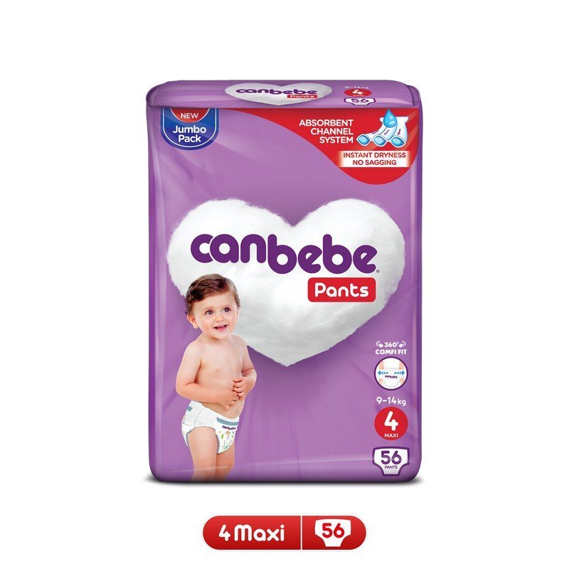 Canbebe Pants Maxi Size 4 (9-14kg, 56 Pcs)