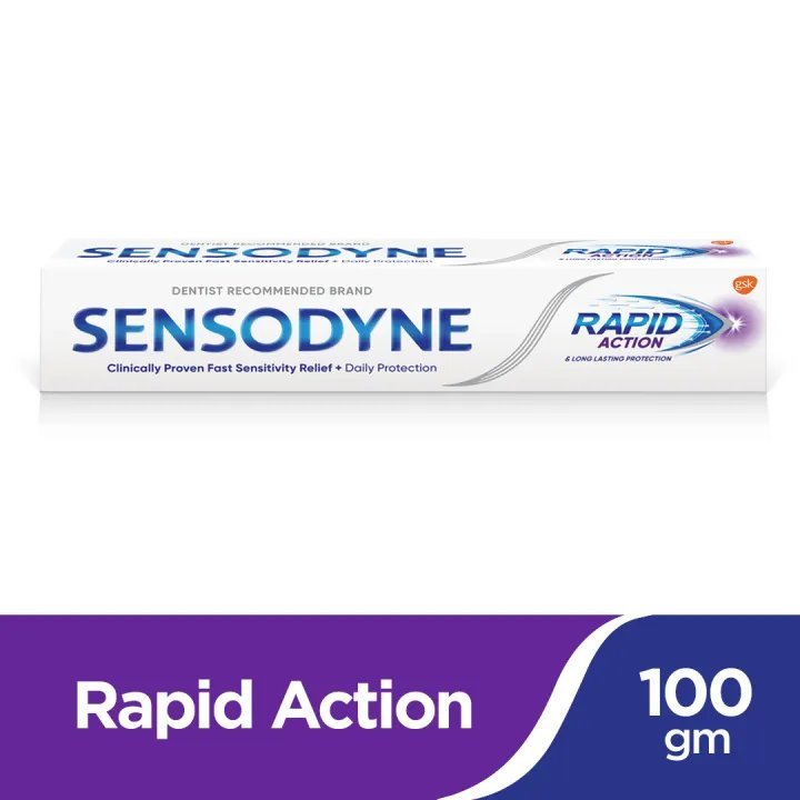 Sensodyne Rapid Action Toothpaste (100gm)
