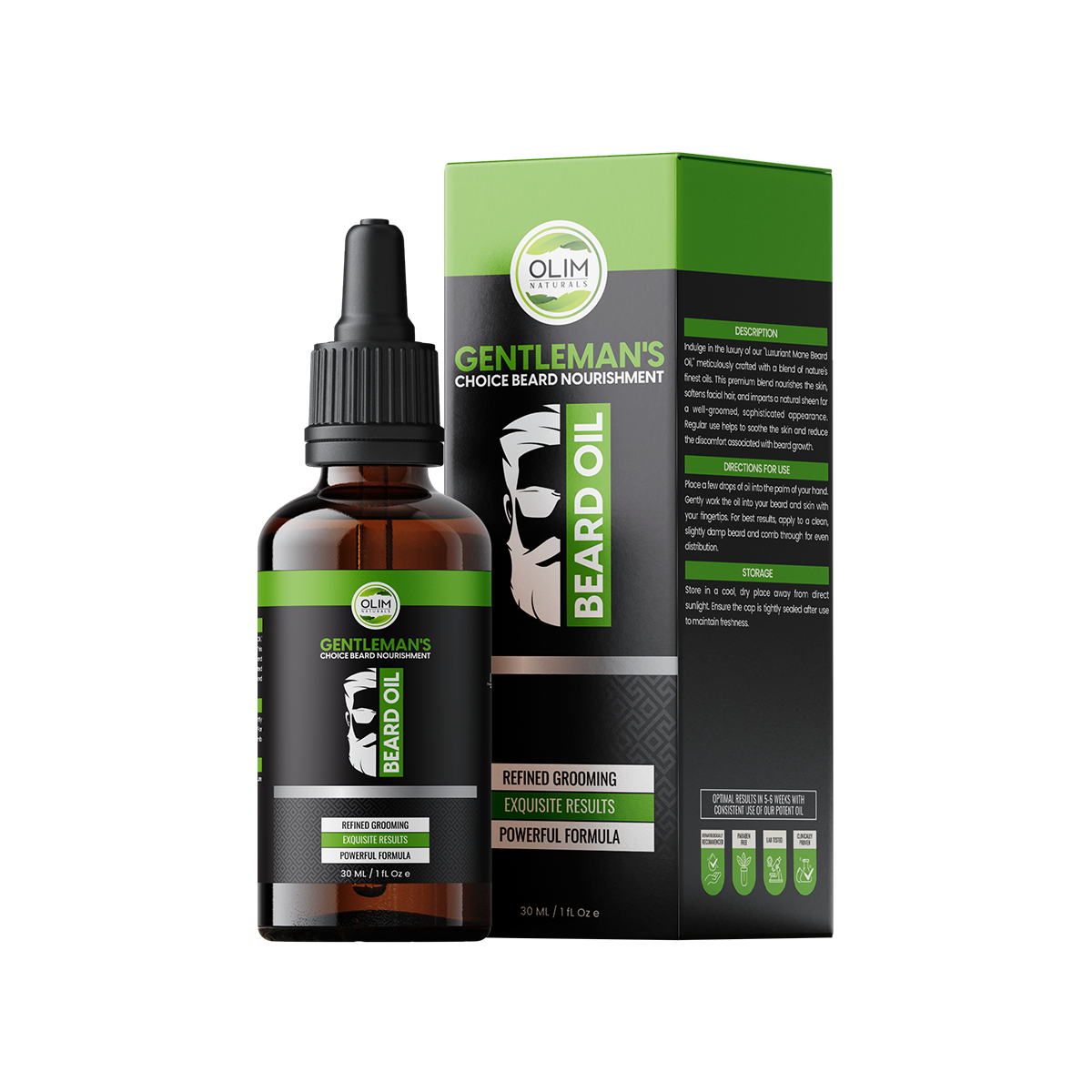 Olim Naturals Beard Oil