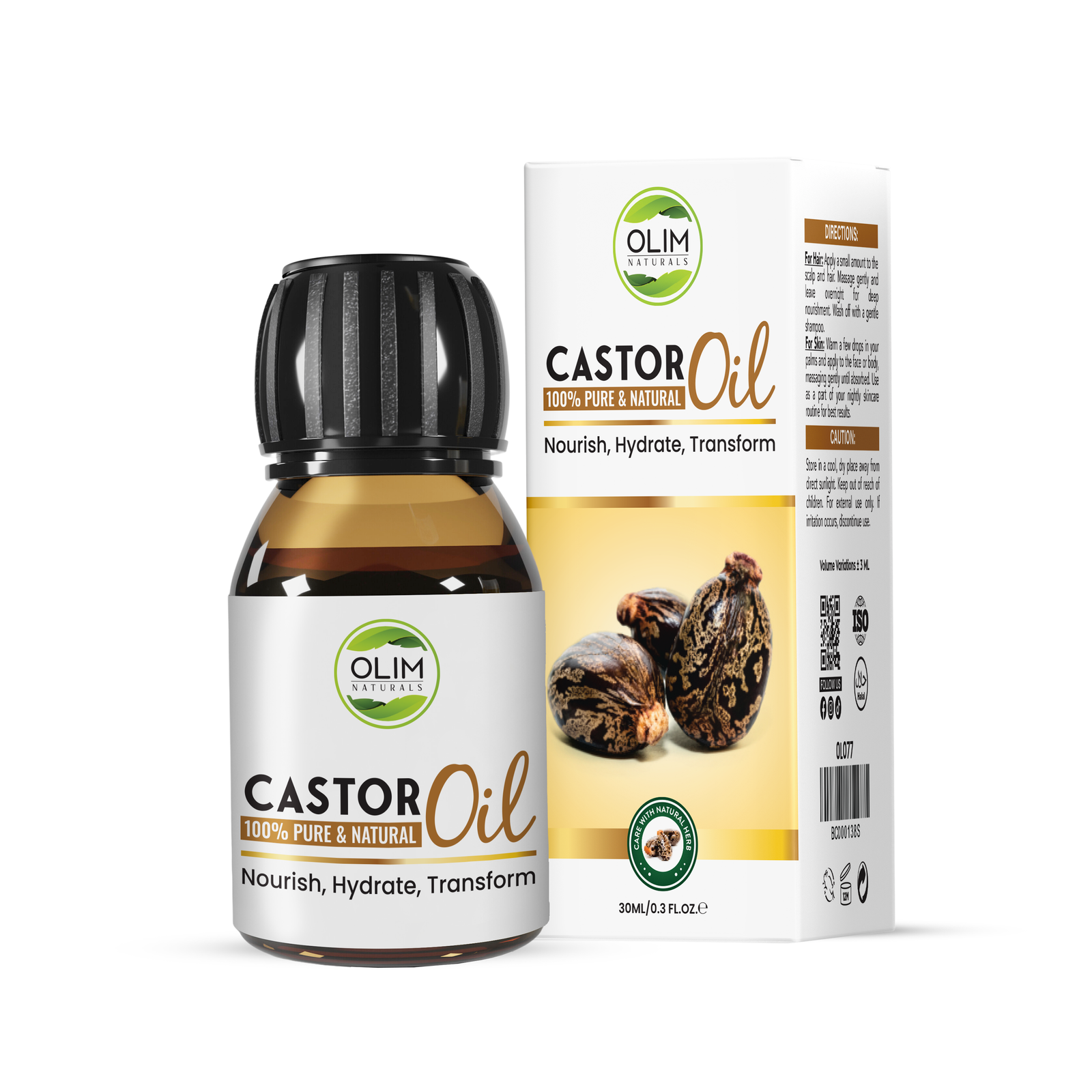 Olim Naturals Castor Oil