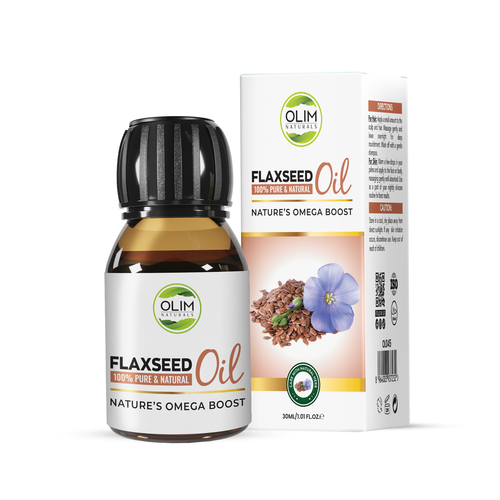Olim Naturals Flax Seed Oil