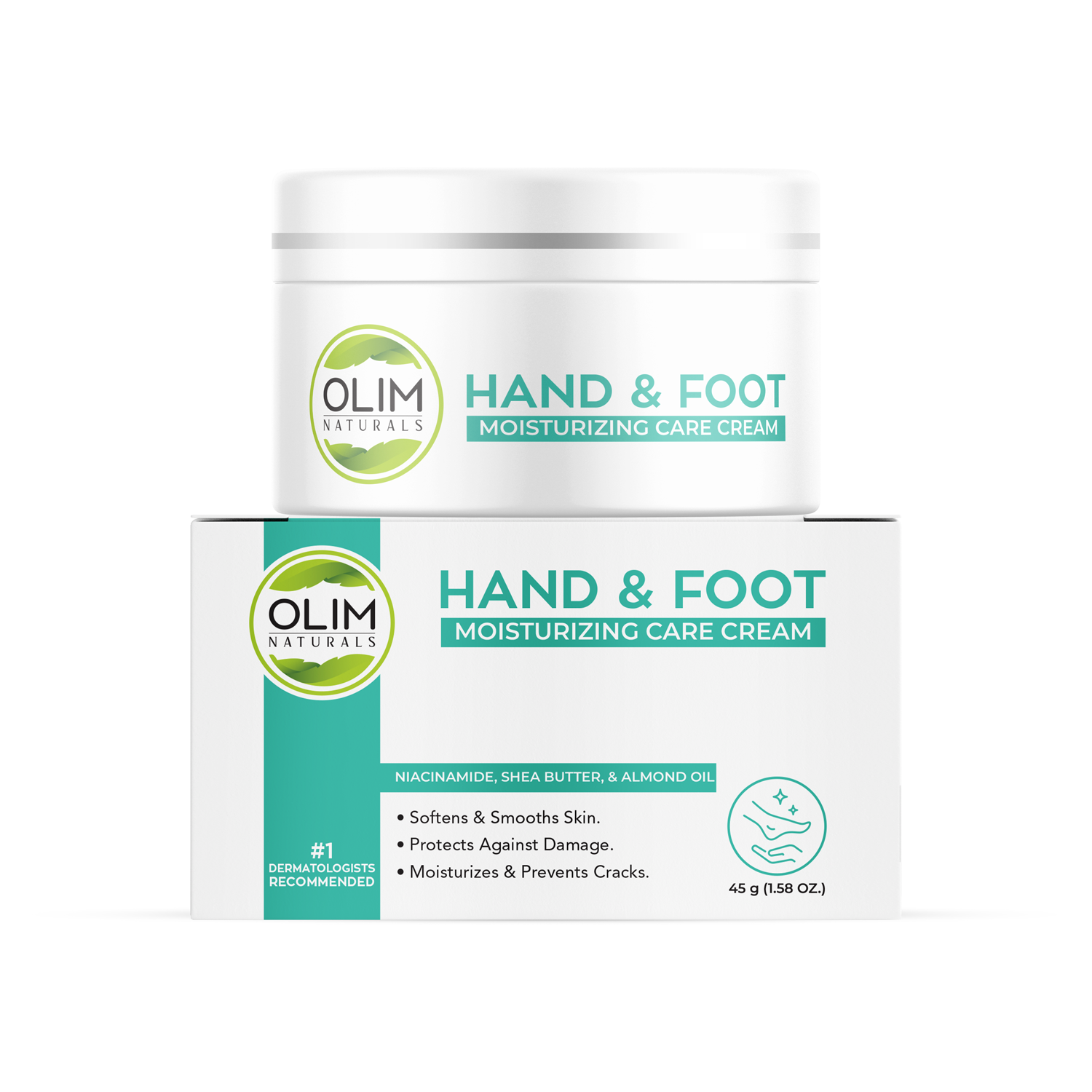Olim Naturals Hand And Foot Cream Moisturizing And Brightening