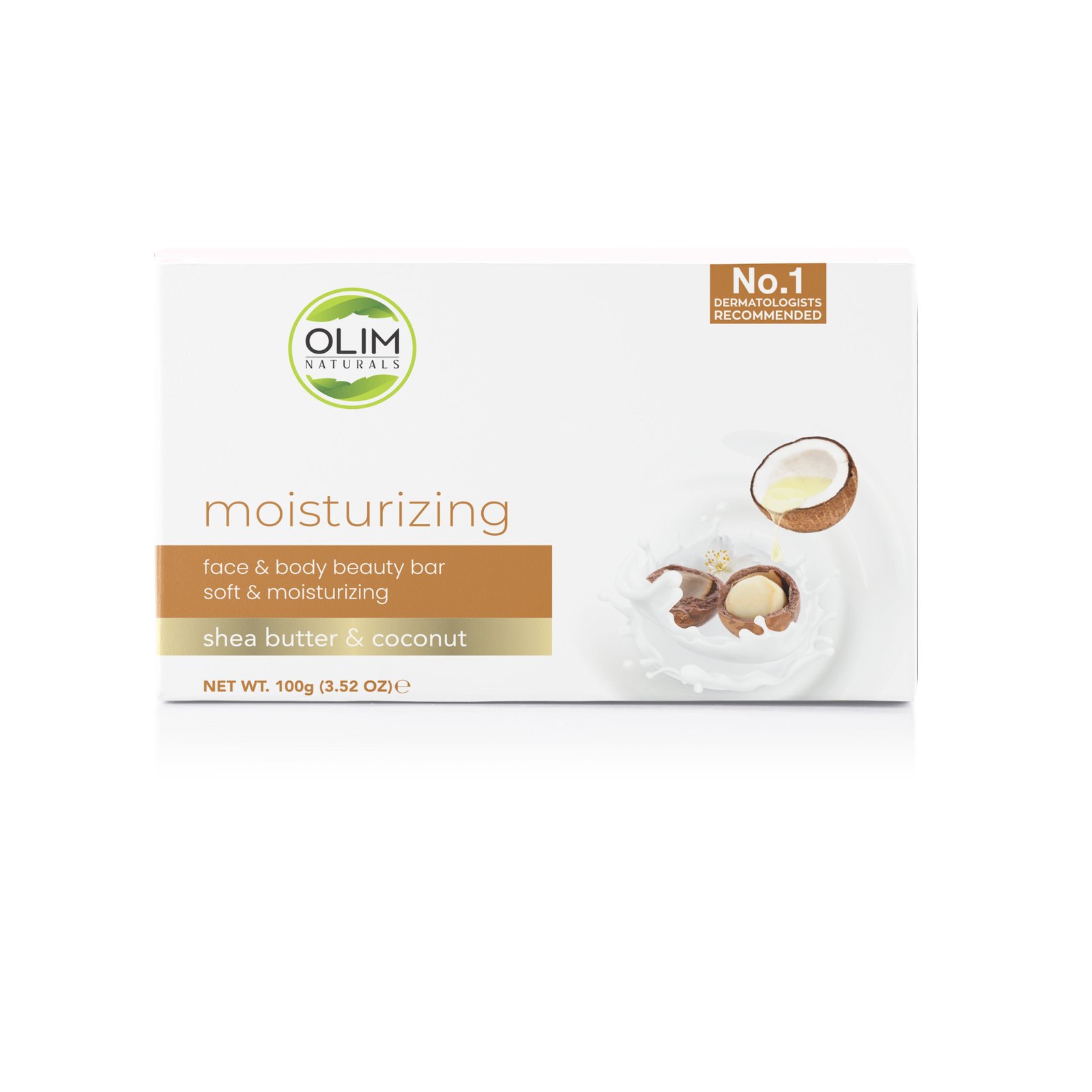 Olim Naturals Moisturizing Soap Shea Butter And Coconut
