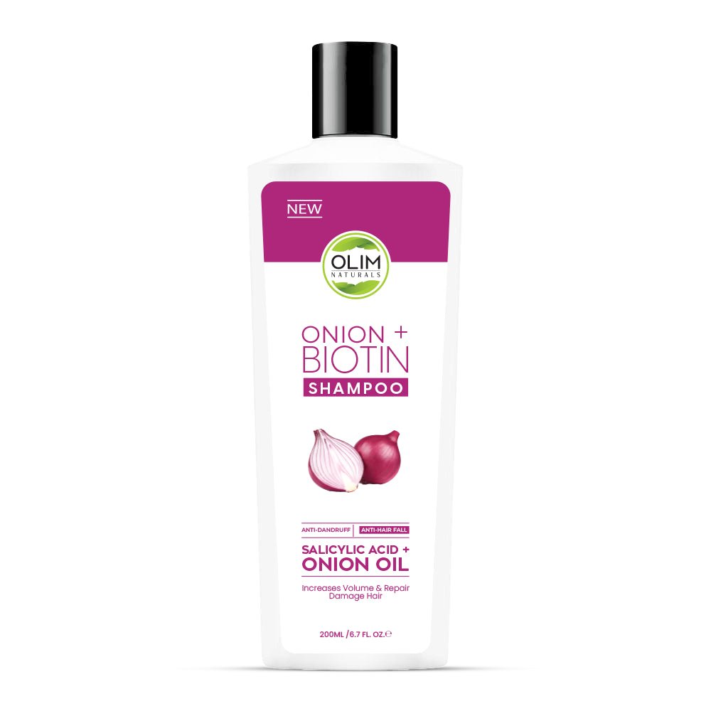Olim Naturals Onion + Biotin Shampoo