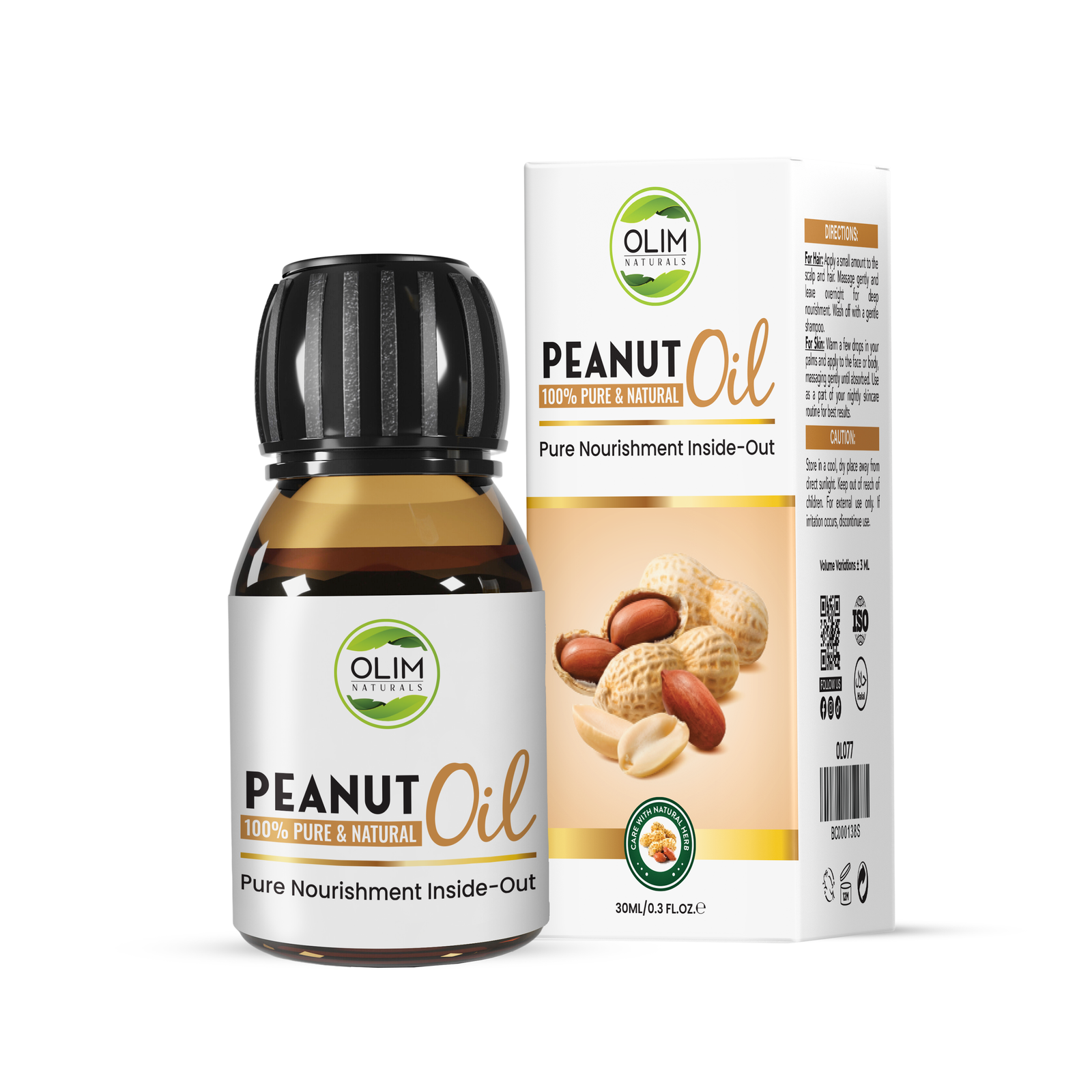 Olim Naturals Peanut Oil