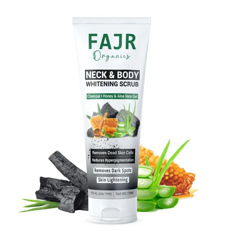 Fajr Organics Neck & Body Whitening Scrub