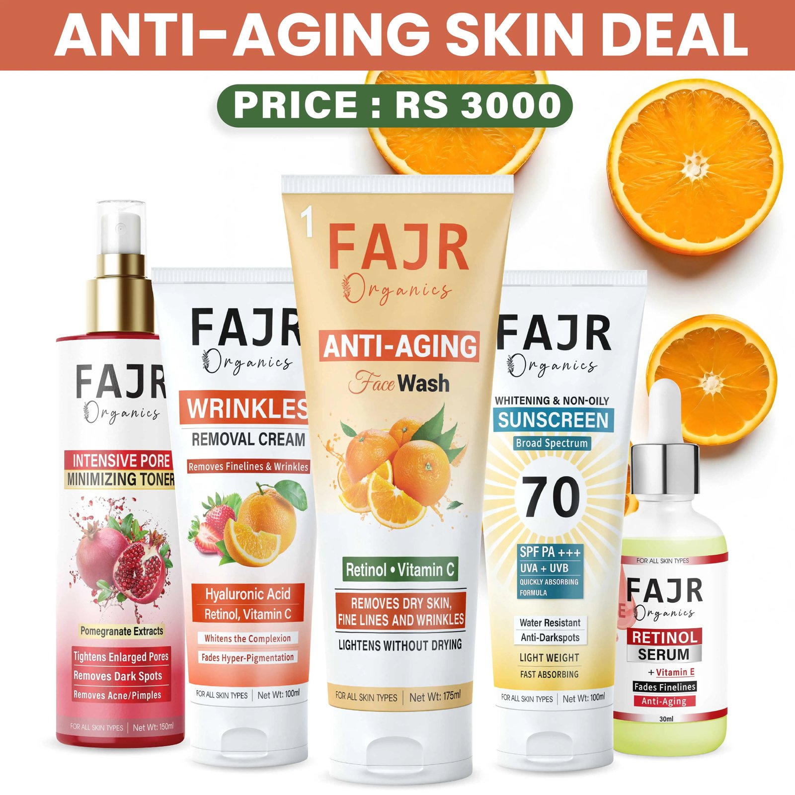 Fajr Organics Anti Aging Skin Deal