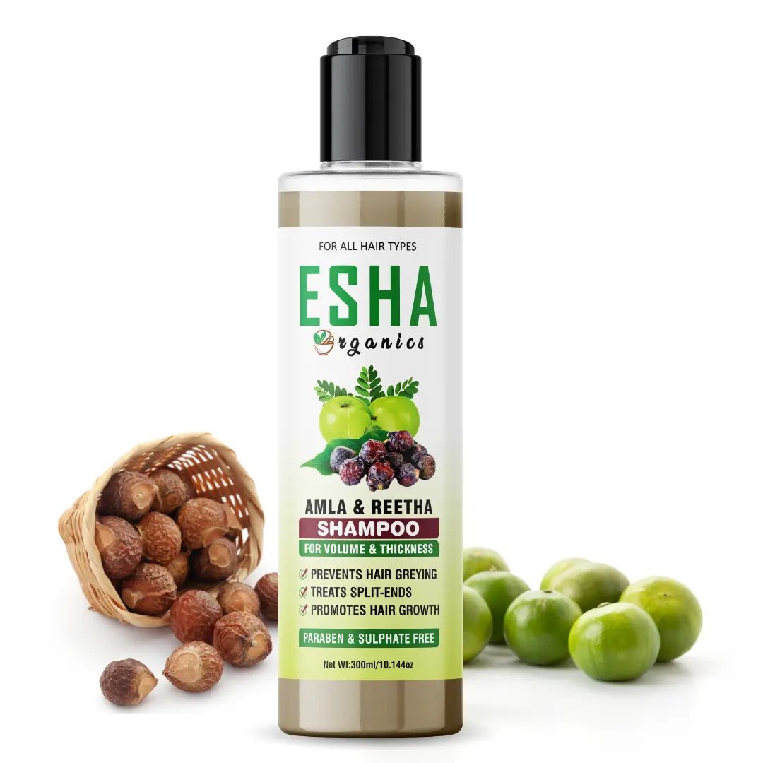 Esha Organics Amla & Reetha Shampoo