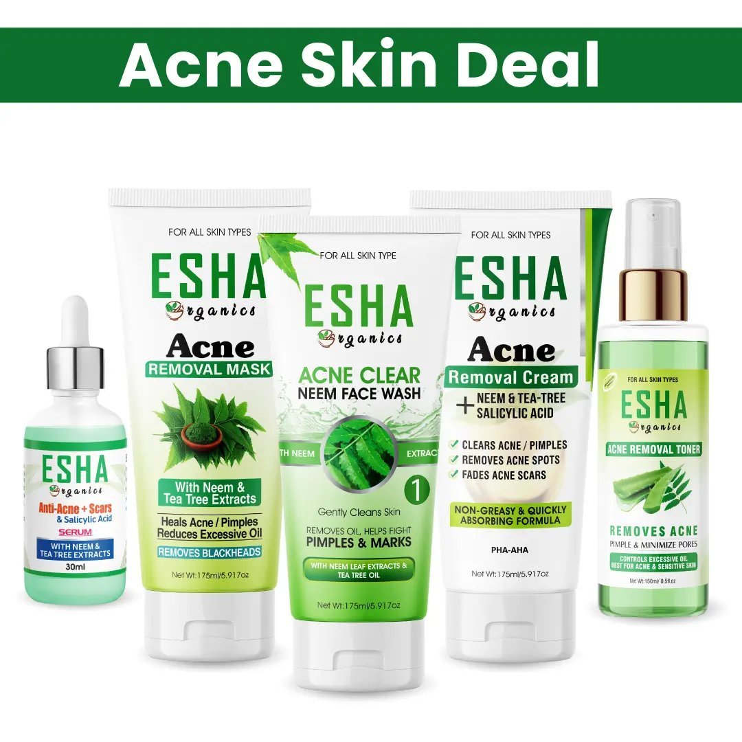 Esha Organics Acne Skin Deal
