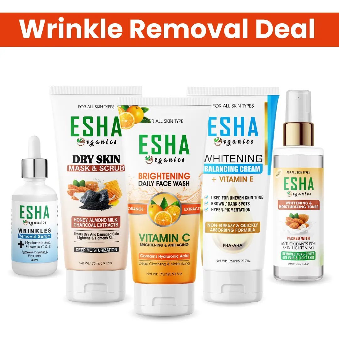 Esha Organics Wrinkles Removal Skin Deal