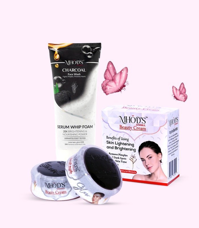 Mhods Istanbul 2 Beauty Creams + Charcoal Facial Foam