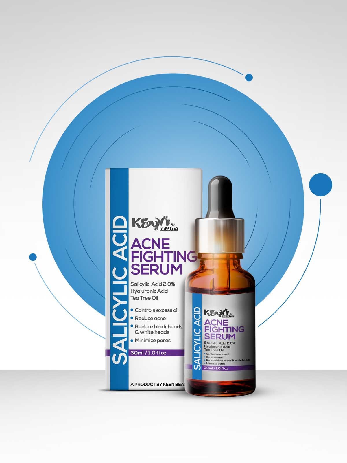 Keen Beauty Acne Fighting Serum (Salicylic Acid)